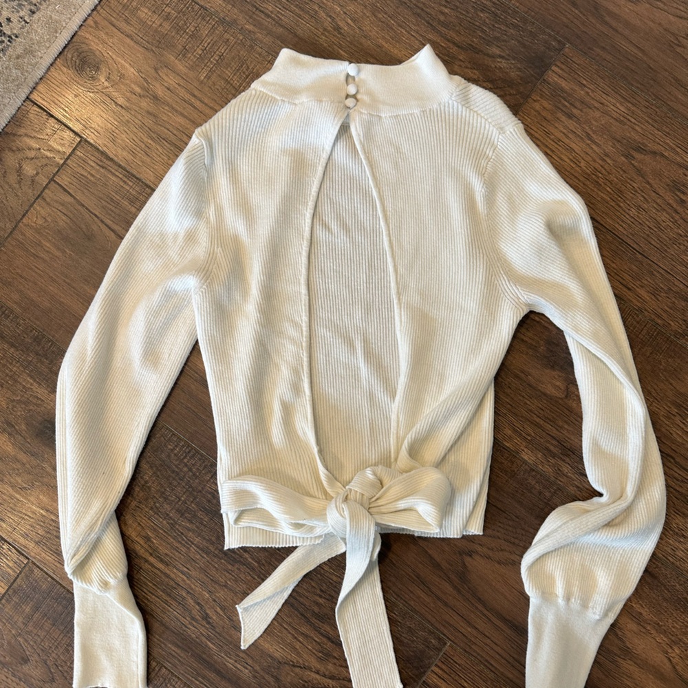 Nordstrom Open Back Sweater